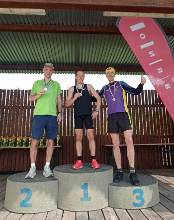 Lukáš Koudelka třetí v kategorii v neděli v Šaraticích  